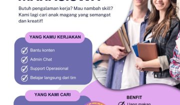 Magang Seru Untuk Mahasiswa